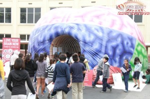 Inflatable Brain Tunnel
